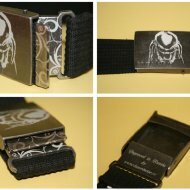 Гравировка пряжки - Нанесение гравировкой узора на пряжку ремня.